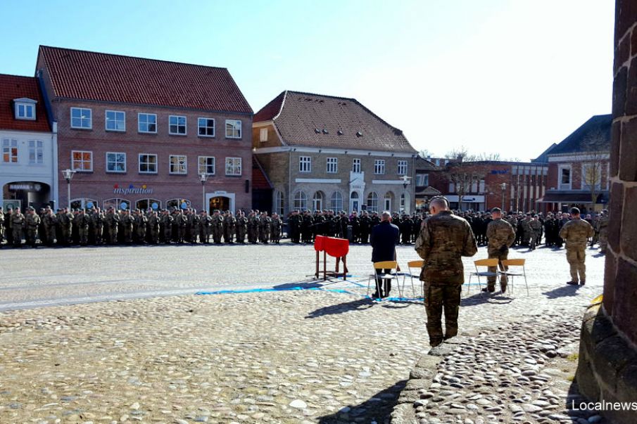 Reportage om dronning arrangement i Varde.