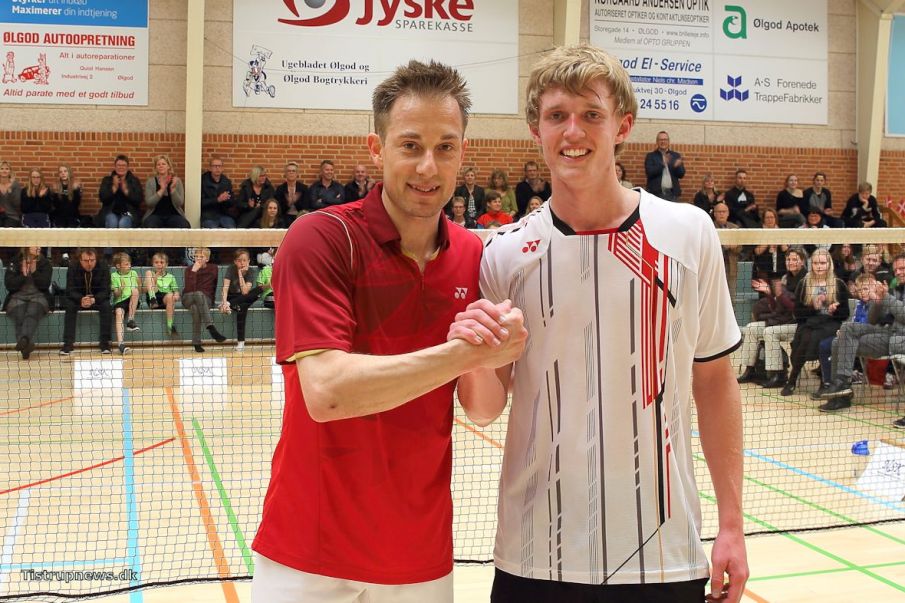 Frederik Højrup fik en oplevelse af de store, da han mødte den gamle mester Peter Gade.
