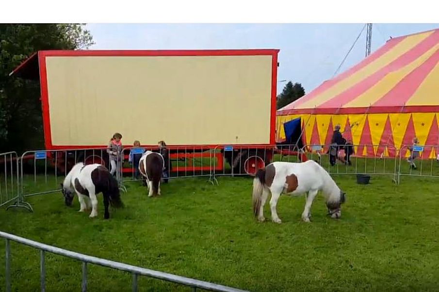 Cirkus Mascot besøgte i dag Tistrup.