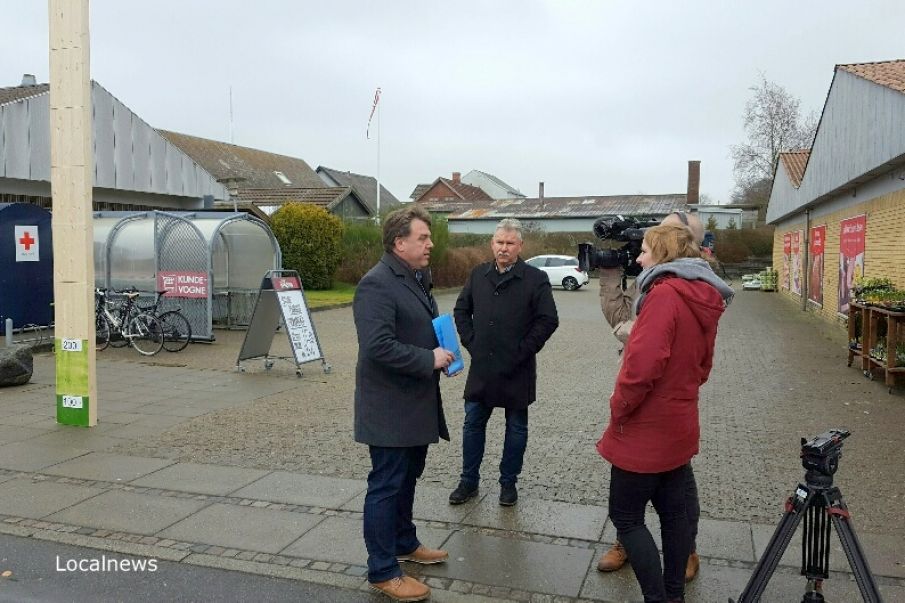 Video: Tv Syd besøgte i dag Tistrup..