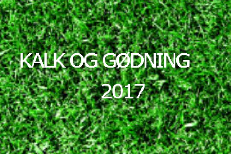 KALK & GØDNING 2017