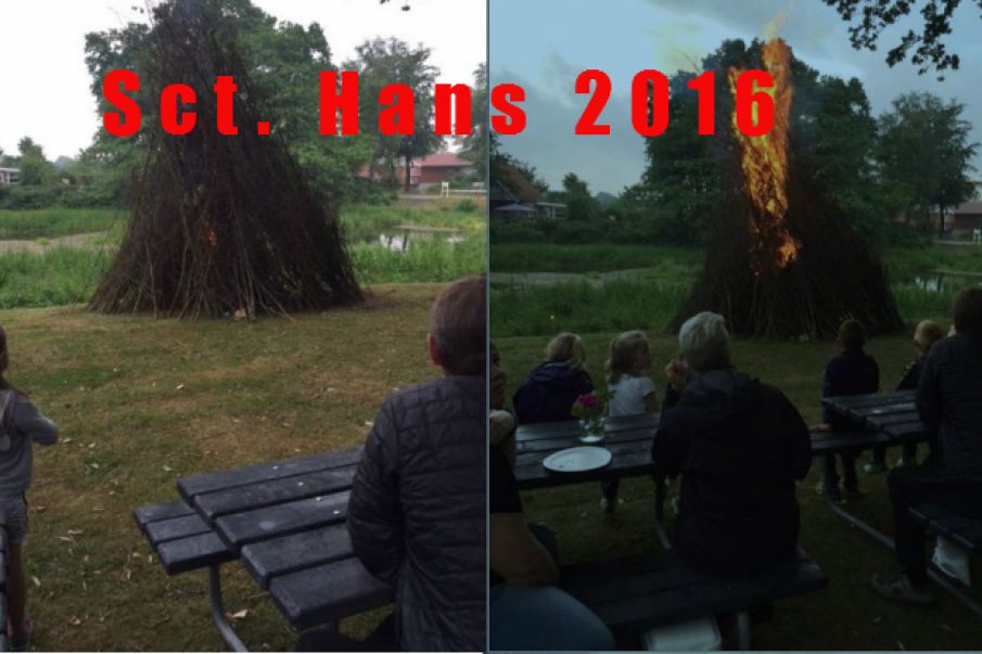 Sct. Hans i anlægget 2016