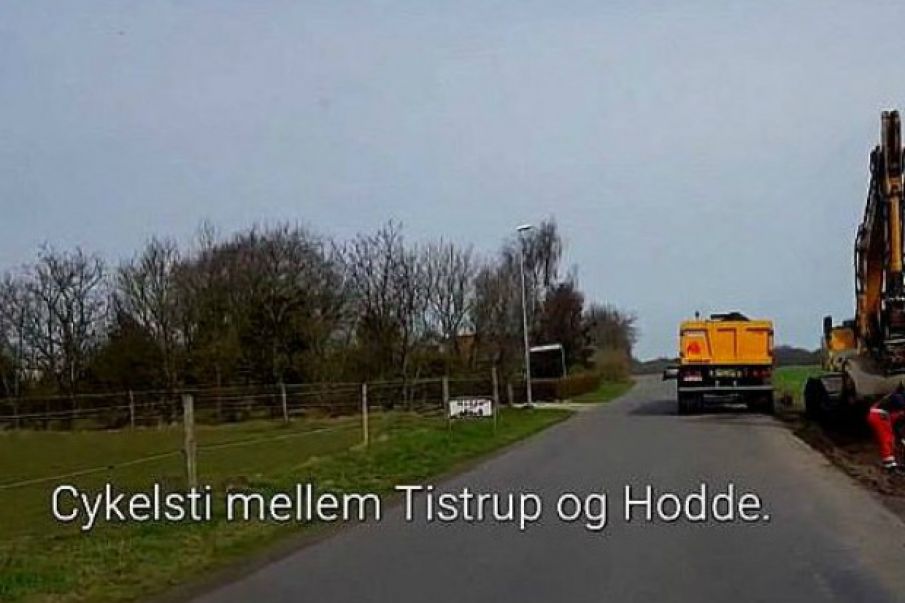 Cykelsti færdiggøres