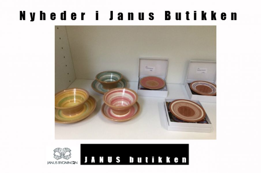 Nyheder i Janus Butikken