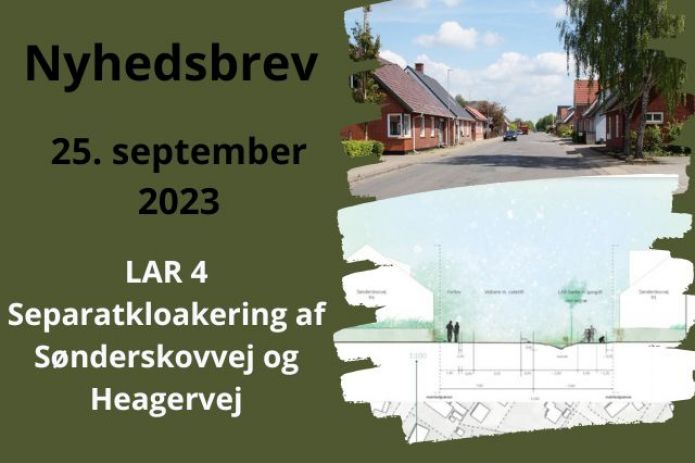 Nyt om separatkloakering af Sønderskovvej og Heagervej 