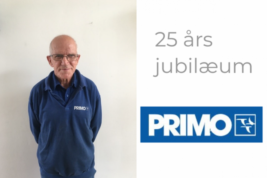 25 års-jubilæum på PRIMO Danmark A/S