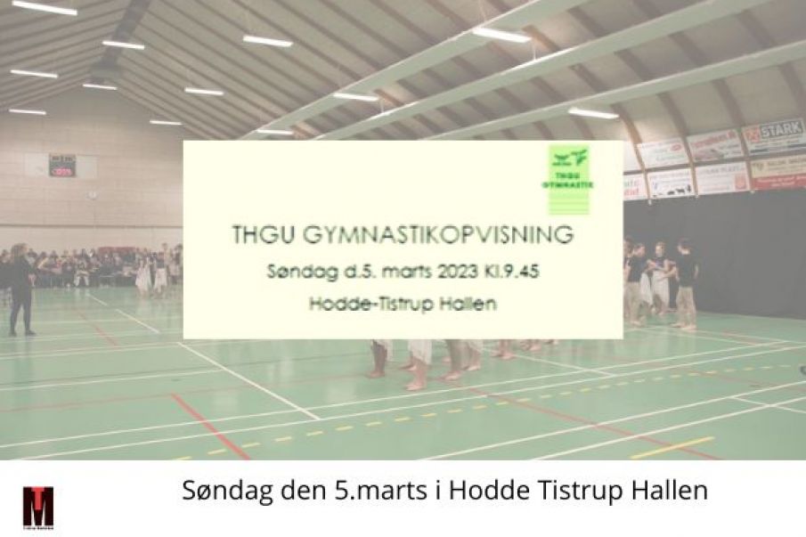 Gymnastikopvisning 2023