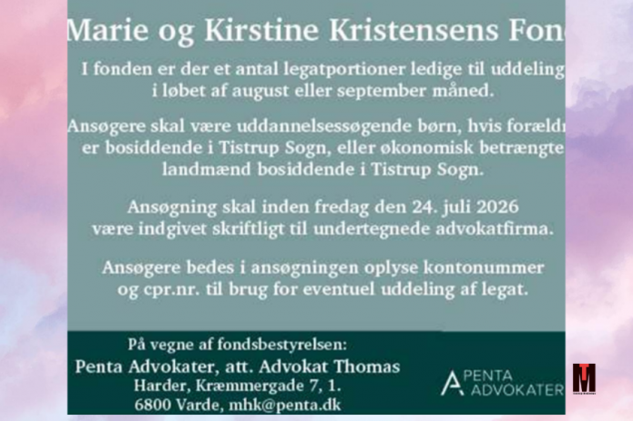 Marie og Kirstine Kristensens Fond