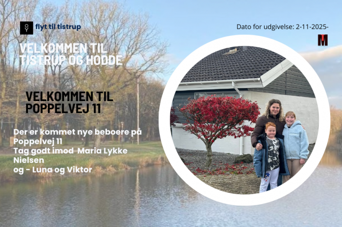 Nye beboere på Poppelvej 11