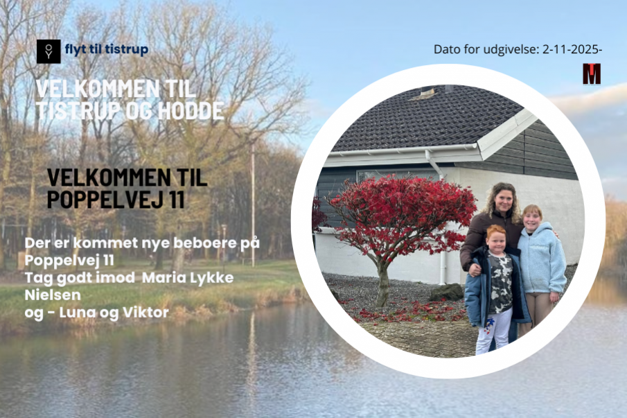 Nye beboere på Poppelvej 11