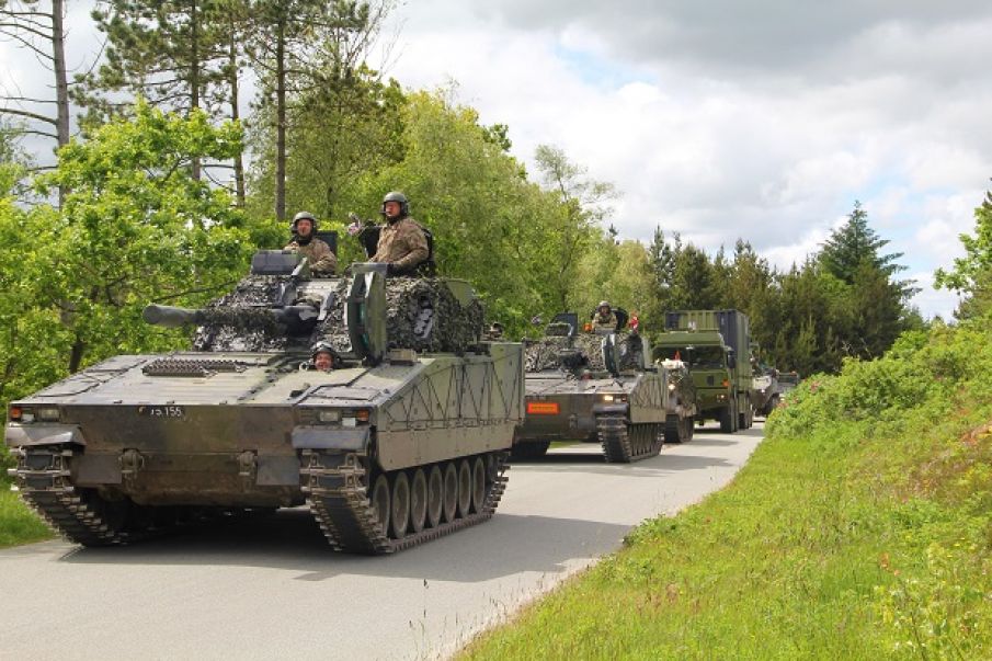 Klassisk militærøvelse i Oksbøl på en ny måde!