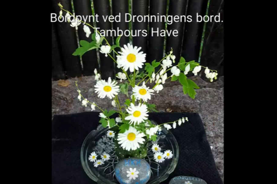 Bordpynt til Dronningens bord