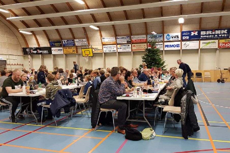 Spejdernes Julebanko blev en kæmpe succes